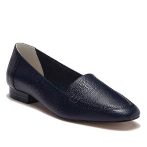 Bettye Muller Vali Pebbled Leather Loafers